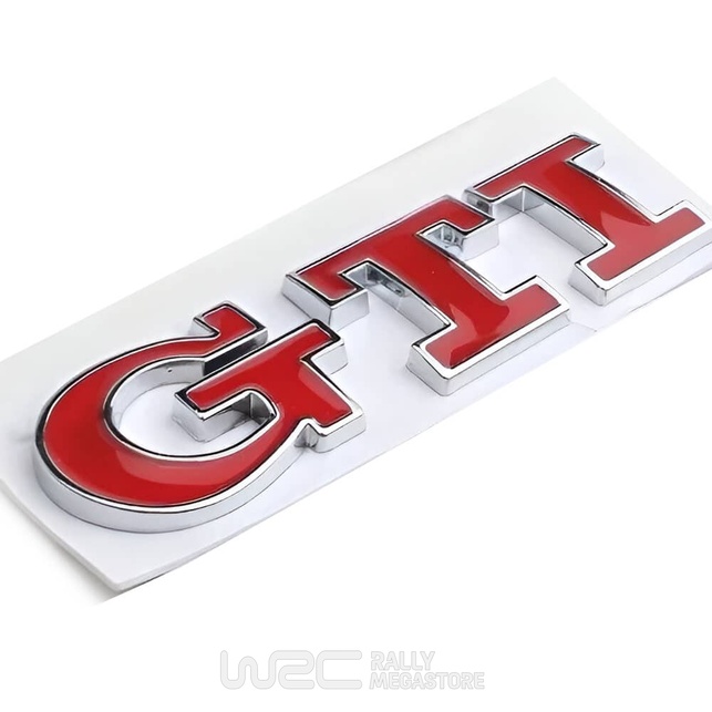 EMBLEME LOGO AUTOCOLLANT VOLKSWAGEN GTI